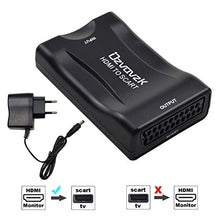 Carica l&#39;immagine nel visualizzatore di Gallery, Ozvavzk Convertitore HDMI a SCART Adattatore Composito Video HD Audio Stereo... - Ilgrandebazar