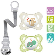 Carica l&#39;immagine nel visualizzatore di Gallery, Mam, ciuccio in silicone &quot;Skin Soft&quot; per neonati da 0 a 6 mesi,unisex,... - Ilgrandebazar
