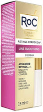 Carica l'immagine nel visualizzatore di Gallery, RoC - Retinol Correxion Levigatura delle Linee Crema Contorno Occhi - Riduce Visibilmente Gonfiori e Occhiaie - Antirughe e Antieta - 15 ml