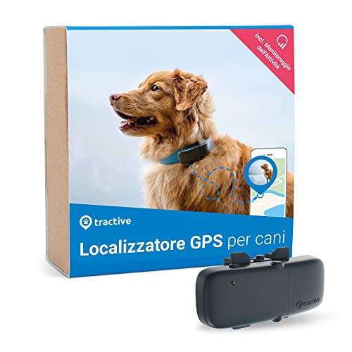 Nuovo localizzatore Tractive GPS per cani 2019 con monitoraggio dell'attività - Ilgrandebazar