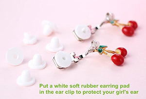 Powerking Orecchini per ragazze, orecchini ragazze Girl Earring-flamingo