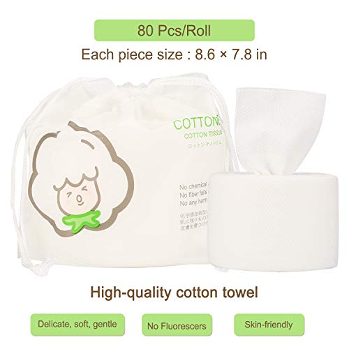 GothicBride Asciugamani Monouso 100% Cotone Non-tessuto Lusso Tessuto di...