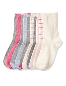 Marchio Amazon - RED WAGON - Patterned Ankle Socks, Calze Bambina - Ilgrandebazar