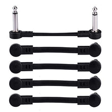 Carica l&#39;immagine nel visualizzatore di Gallery, Rayzm cavo patch piatto per chitarra, di collegamento da 6.35mm 6 unità - Ilgrandebazar