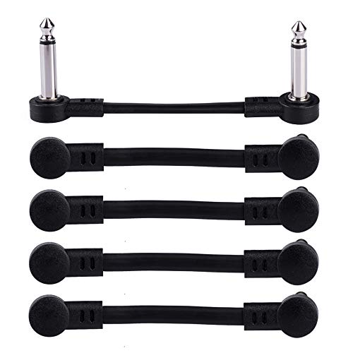 Rayzm cavo patch piatto per chitarra, di collegamento da 6.35mm 6 unità - Ilgrandebazar