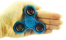 Carica l&#39;immagine nel visualizzatore di Gallery, TOYLAND Spinner di Fidget Mano Glitter - Sollievo Stress e ansia Turchese - Ilgrandebazar