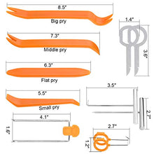 Carica l&#39;immagine nel visualizzatore di Gallery, OOTSR 12 Pezzi Auto Door Clip Panel Trim Strumenti di rimozione Pry Tools... - Ilgrandebazar