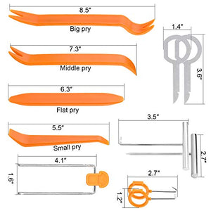 OOTSR 12 Pezzi Auto Door Clip Panel Trim Strumenti di rimozione Pry Tools... - Ilgrandebazar