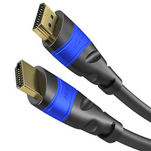 Carica l&#39;immagine nel visualizzatore di Gallery, KabelDirekt 20m Cavo HDMI 4K, compatibile con (HDMI 2.0a/b, 20 m, Nero/Blu