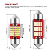 Carica l&#39;immagine nel visualizzatore di Gallery, Audew 6 x 36mm C5W LED Lampadine Auto 10 4014SMD DC 12V - Per