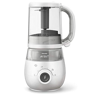 Philips Avent SCF883/01 EasyPappa Plus 4 in 1 Cuocipappa Multifunzione,...
