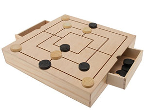 Teorema 40500 - Dama, Scacchi e Tria, Legno