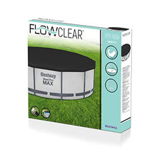 Carica l'immagine nel visualizzatore di Gallery, Bestway 58037 Copertura 4 stagioni per piscina fuori terra rotonda diametro 360 cm
