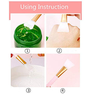Pinkiou Spazzole per il viso Maschera in silicone Applicatore di fango...