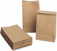 Carica l'immagine nel visualizzatore di Gallery, 100 Sacchetti di Carta Kraft per attività Bambini 9 x 16 x 5 cm 100 pcs.
