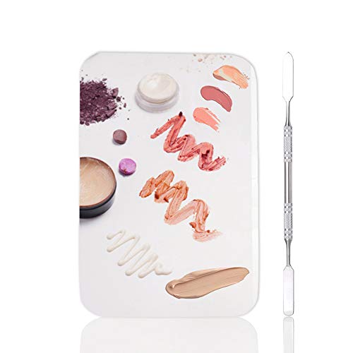 CFtrum Palette In Acciaio Inox Con La Spatola Strumento Cosmetici... - Ilgrandebazar