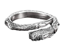 Carica l&#39;immagine nel visualizzatore di Gallery, Drago Anello in argento sterling 925 | regolabile dimensione unisex uomini... - Ilgrandebazar