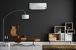 Argo Chic Silver Termoventilatore Ceramico a Parete, 2000 watt, Con Argento