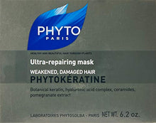 Carica l&#39;immagine nel visualizzatore di Gallery, PHYTO PHYTOKERATINE Maschera ultra-riparatrice alla cheratina vegetale e... - Ilgrandebazar