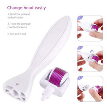 Carica l&#39;immagine nel visualizzatore di Gallery, Titanio Micro-ago Dermaroller 0.5mm &amp; 1.0mm &amp; 1.5mm - Derma roller 3 in 3in1 - Ilgrandebazar