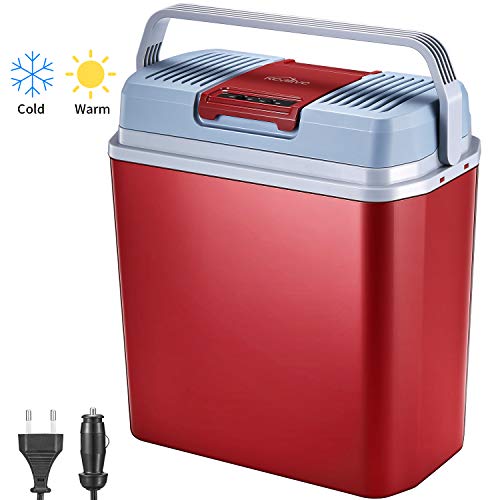 Frigo Portatile Termoelettrico AC/DC, 12/220v, 24 L Casa Auto Camper Frigo...