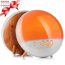 Carica l&#39;immagine nel visualizzatore di Gallery, Fitfirst Sveglia Luce Wake-up Light con Simulazione Alba/Tramonto Orologio... - Ilgrandebazar