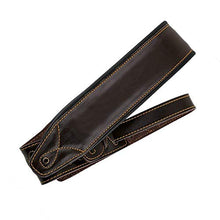 Carica l&#39;immagine nel visualizzatore di Gallery, Mugig Tracolla per Chitarra in Pelle, Doppio Spessore, Regolabile da... - Ilgrandebazar