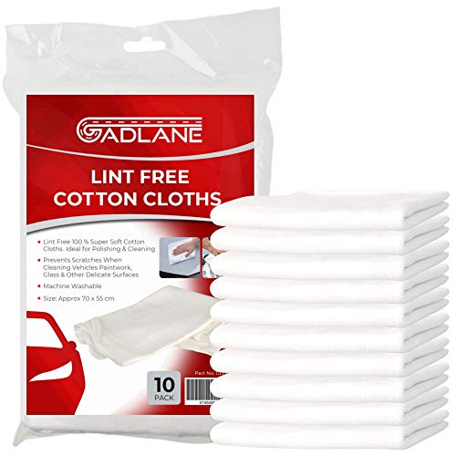 GADLANE Panni Multiuso Senza Pelucchi, 100% Cotone Suppersoft Panno Pulizia...