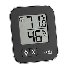 Carica l&#39;immagine nel visualizzatore di Gallery, TFA 30.5026.01 Moxx Digital Thermo-Hygrometer-Black, Nero, 1 Confezione - Ilgrandebazar