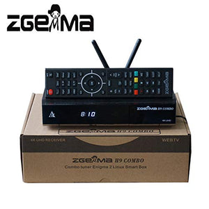Decoder Zgemma H9 Combo Multistream S2X-T2/C Wi-Fi 4K UHD 8GB flash - Ilgrandebazar