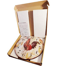 Carica l&#39;immagine nel visualizzatore di Gallery, SKJIND - Orologio da parete cucina, in legno, 12&#39;&#39;