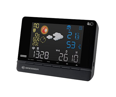 BRESSER 4CAST CS Stazione Meteo radiocontrollata (2 Giorni) - Nero - Ilgrandebazar