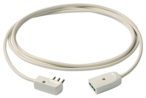 Vimar 0P32386.B Cavo prolunga 3G1+spina piatta 3m bianco S, Bianco - Ilgrandebazar