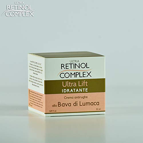 Ultra Retinol Complex Crema Viso Antirughe Idratante alla Bava di Lumaca -... - Ilgrandebazar