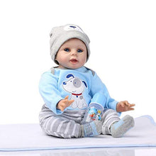 Carica l&#39;immagine nel visualizzatore di Gallery, ZIYIUI 22 Pollici 55 Centimetri Reborn Bambino Bambola Realistico Bambole...