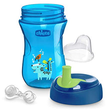 Carica l&#39;immagine nel visualizzatore di Gallery, Chicco 00006941200000 Advanced Tazza Antigoccia, Bambino, 12m+, Azzurro/Blu