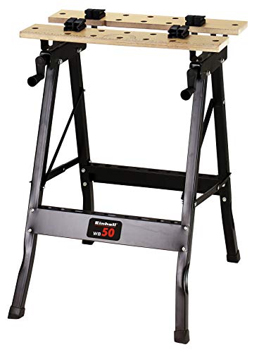 Einhell 2210110 Banco da Lavoro WB 50, Noce, Nero - Ilgrandebazar