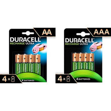 Carica l&#39;immagine nel visualizzatore di Gallery, Duracell Recharge Ultra AA Prericaricate Batterie Stilo Ricaricabili, 2500... - Ilgrandebazar