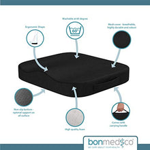 Carica l&#39;immagine nel visualizzatore di Gallery, bonmedico Comfort Cushion, Cuscino da Seduta Ergonomico, Sedia... - Ilgrandebazar