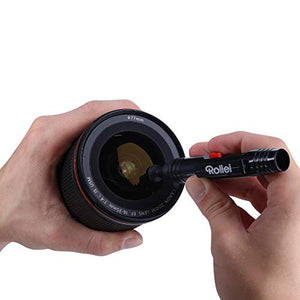 Rollei - Kit professionale per la pulizia dell'obiettivo con soffietto per...
