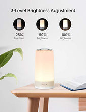 Carica l&#39;immagine nel visualizzatore di Gallery, Lampada da Tavolo Controllo Touch 3 Livelli Luce Bianca Calda Regolabile RGB...