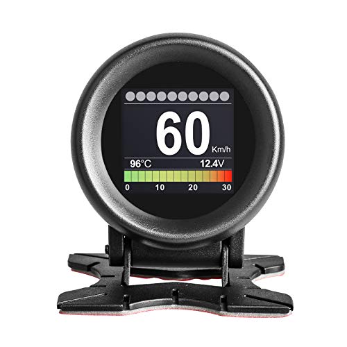 Tachimetro 4 In 1 MASO 13cm - Giri/Min, Temperatura E Pressione Olio, 12V Per Auto - Foto 7