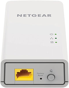 Netgear PL1000-100PES Adattatori, 1 Porta Gigabit, Bianco, 2 Pezzi 1000 Mbps