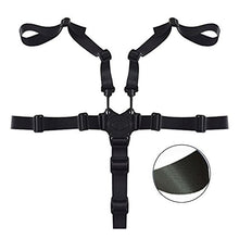 Carica l&#39;immagine nel visualizzatore di Gallery, 5 Punti Bambini Imbracatura per Seggiolone,Gancio Girevole Regolabile...