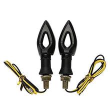 Carica l&#39;immagine nel visualizzatore di Gallery, OSAN Indicatori di direzione, 4 Pz 13 LED Frecce Motociclo Lampade Ambra 2pz - Ilgrandebazar
