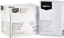 Carica l'immagine nel visualizzatore di Gallery, Amazon Basics Carta da stampa multiuso A4 80gsm, 2500 unità, 5 confezioni da 500, Bianco