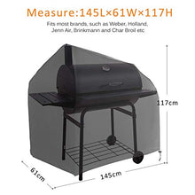 Carica l&#39;immagine nel visualizzatore di Gallery, IZUKU Copertura Barbecue Impermeabile Telo Protettivo per BBQ Grill Anti Pioggia Polvere Sole Neve Tessuto Oxford 145x61x117cm