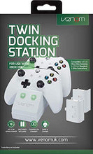 Carica l&#39;immagine nel visualizzatore di Gallery, Venom Twin Docking Station with 2 x Rechargeable Battery Packs: White -