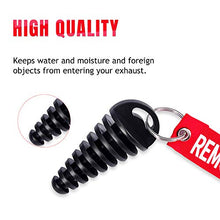 Carica l&#39;immagine nel visualizzatore di Gallery, Dealikee Tappo marmitta in gomma per lavaggio moto, 2 pezzi, 2,7cm - 4,7cm,... - Ilgrandebazar