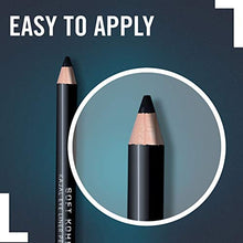 Carica l'immagine nel visualizzatore di Gallery, Rimmel London Soft Kohl Kajal Eyeliner Matita Occhi Morbida a Lunga Tenuta, 061 Jet Black